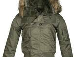 Куртка лётная N2B США Mil-Tec (Аляска) (Olive) - фото 2