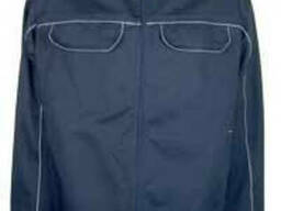 Куртка рабочая темно-синяя с контрастными вставками
