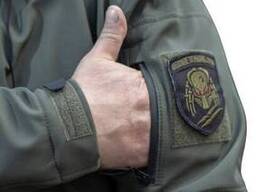 Тактична утеплена куртка на синтепоні Softshell хакі