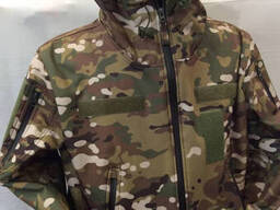 Куртка Soft Shell софтшелл колір - Мультикам. Розмір XL.