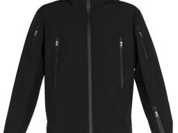Куртка тактична з матеріалу Софтшелл чорна, арт.34209