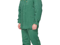 Куртка рабочая утепленная зеленый цвет ар 0040