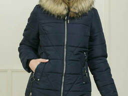 Куртка зимняя женская (42-48) с капюшоном, доставка по. ..