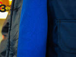 Куртка зимова синя "Фліс" - фото 4