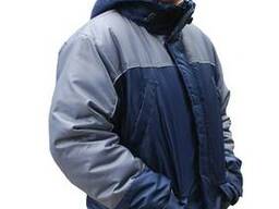 Куртка рабочая зимняя, со светоотражающей полосой