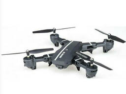 Квадрокоптер Drone RC WiFi камера + пульт (Черный)