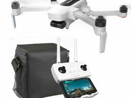 Квадрокоптер Hubsan h117s Zino Pro 4к камера 3-х осевой подвес GPS FPV Белый