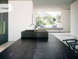 Кварцит Caesarsrone 5810 Black Tempai