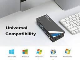 KVM-переключатель HDMI 2 монитора 2 компьютера HDMI KVM USB-удлинитель NewCare