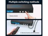 Vpfct KVM-переключатель на 2 мониторы с 3 ПК USB 3.0 HDMI-совместимый  , EDID VP-WS330 - фото 9