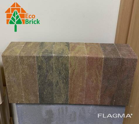 Кирпич облицовочный ECOBRICK колор-микс