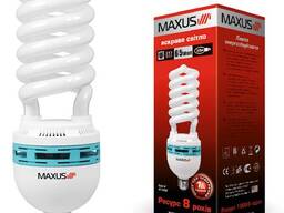 Лампа енергозберігаюча Maxus High-wattage Spiral 65W 6500K E40 (1-ESL-105-12)