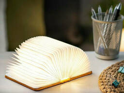 Лампа книга Gingko Mini Urban Ночник блокнот 400 лм (Оранжевый)