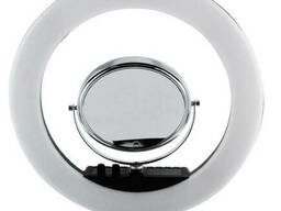 Лампа кольцевая светодиодная Professional RL18 X3 7357 с зеркалом