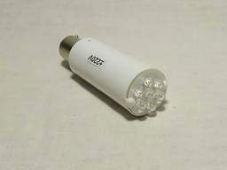 Лампа светодиодная цилиндрическая Ц-220 цоколь b15d LED