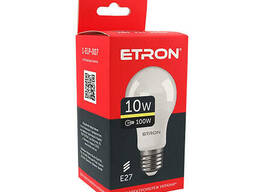 Лампа светодиодная Etron Light Power 1-ELP-007 A60 10W 3000K E27