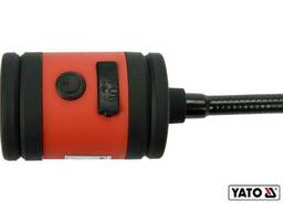 Лампа світлодіодна акумуляторна з гнучким тримачем YATO Li-Po 3.7 В 1.5 Агод 3 Вт 100 лм