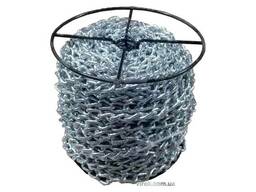 Ланцюг кручений ланкою оцинкований ТМ "Virok" DIN 5686; Ø= 8 мм, 25 кг, l= 19,5 м ±. ..