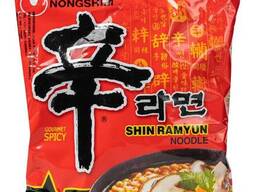 Лапша Рамен быстрого приготовления з грибами Shin Ramyun Nongshim