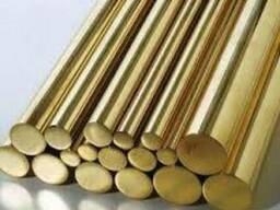 Латунный круг Ф 20 мм , марка ЛС59