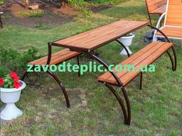 Лавка стол скамейка трансформер 2в1 для дачи и участков сад