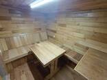 Лазня 7-2,4м. ТЕРМО дерево зовні і в середині_ в наявності - фото 3