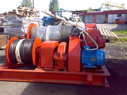 Лебедка маневровая ТЛ-10М, электрическая маневровая лебедка