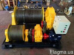 Лебедка маневровая двухбарабанная ТЛ-8Б, ЛЭМ-10, ЛЭМ-15, ЛЭМ