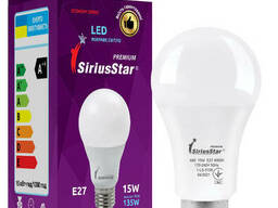 LED лампа Sirius 1-LS-3108 А65 15W-4000K-E27