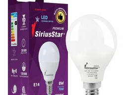 LED лампа Sirius 1-LS-3410 G45 8W-4000K-E14