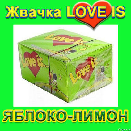 Легендарная жвачка Love is клубника банан (100шт.) — Купить в Ивано ...