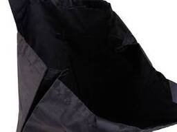 Легкая складная сумка шоппер для покупок Jes Collection 43х41 см черная