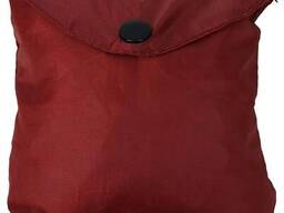 Легкая складная сумка шоппер для покупок Riciclo 44х38 см бордовая