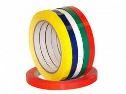 Лента клейкая для клипсаторов 9 мм х 66м, красная