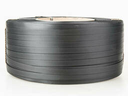 Лента полипропиленновая 19 х 0.9 мм – 1,0 км (чёрная) Ø. ..