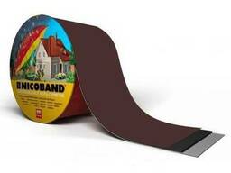 Лента самоклеющаяся Nicoband 30см*10м коричневая