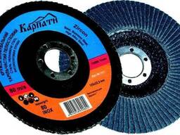 Лепестковый шлифовальный круг (КЛТ) Карпаты™ 125 x 22 INOX (min 10 шт)