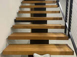 Лестница из Ясеня: ступени деревянные - фото 2