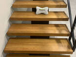Лестница из Ясеня: ступени деревянные - фото 3
