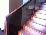 Лестничное ограждение из закалённого стекла - фото 3