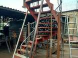 Лестницы, мет. каркасы под обшивку деревом. "Броневик" Днеп. - фото 1