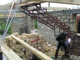 Лестницы в дом. "Броневик"- Днепропетровск.