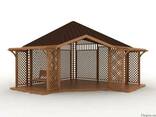 Летние Деревянные Беседки - фото 1
