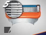 Леза, касети, картриджі Gillette Fusion 4 шт та Джилет Ф’южн 4 шт - фото 1