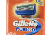 Леза, касети, картриджі Gillette Fusion 4 шт та Джилет Ф’южн 4 шт - фото 2