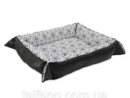 Лежак для собак Природа Transformer №1 42x52x18 см Серо-черный (4823082419838)