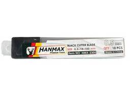 Лезвия для ножей 18мм Hanmax