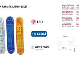 Ліхтар габаритний на кабіну універсальний Led