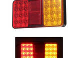 Ліхтар LED 12V задній 150х80х26 на 24 діода - фото 2