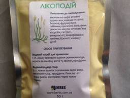 Ликоподий (споры плауна булавовидного)лікоподій